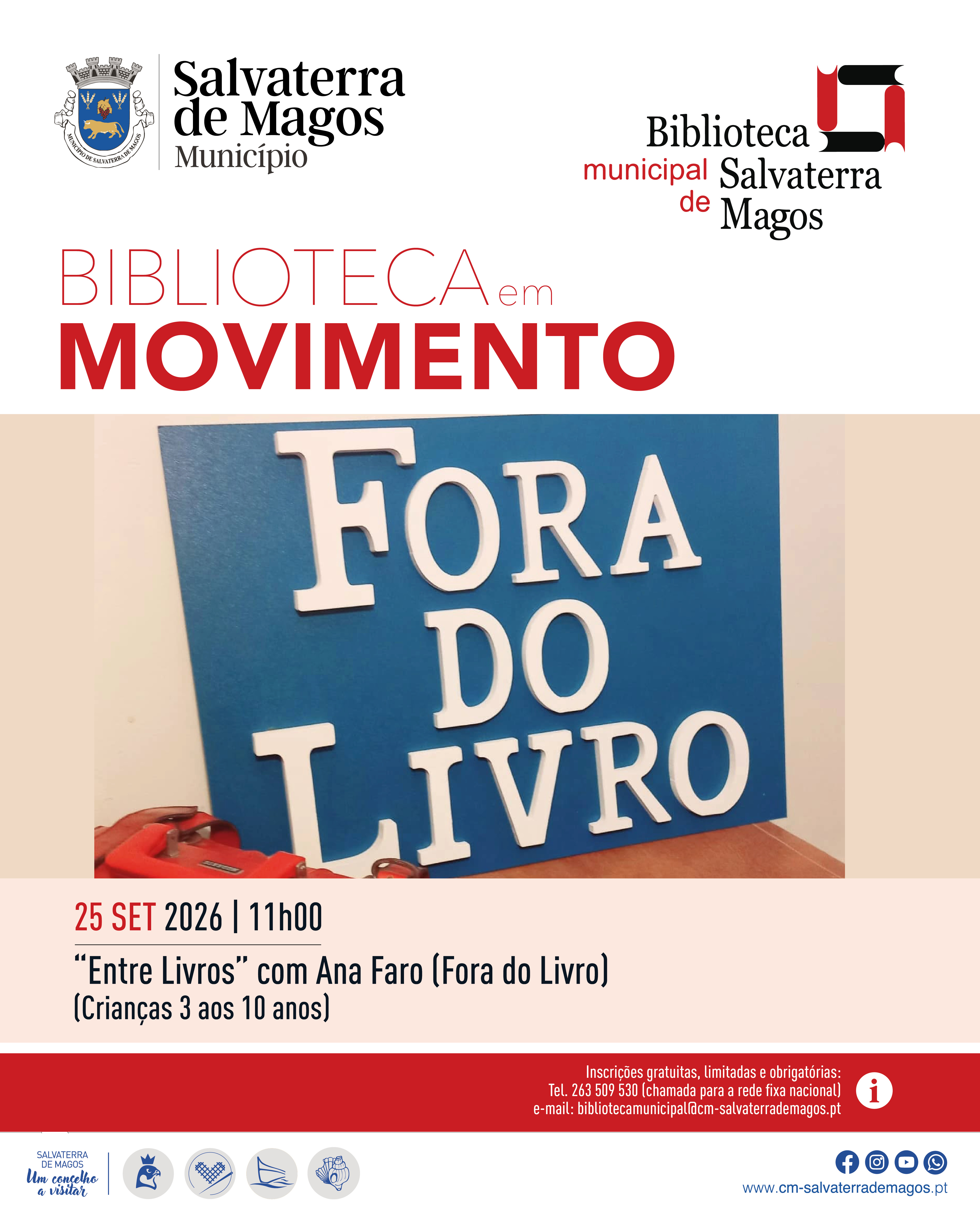 "Entre Livros" com Ana Faro (Fora do Livro)